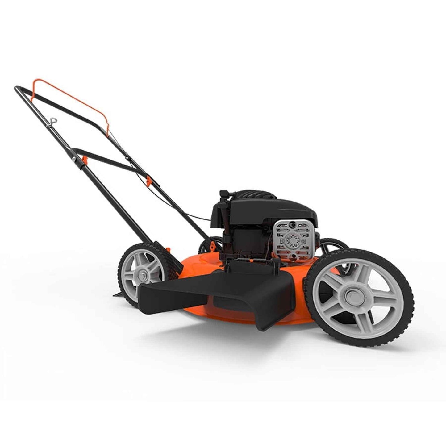 Yard Force YF21-SD-TW 21" Gas Lawn Mower, 125cc Made in the USA Briggs & Stratton® e450 engine, Adjustable Cutting Heights, 20" Cutting Path, 7" Wheels, TCI Ignition 2-year warranty