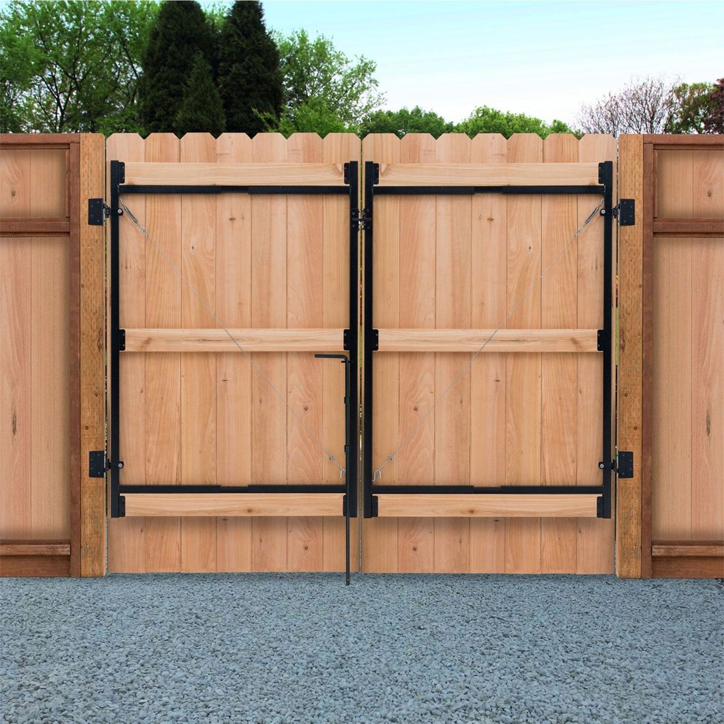 Adjust-A-Gate Steel Frame Gate Kit, 36"-60" Wide Opening Up To 7' High (5 Pack)