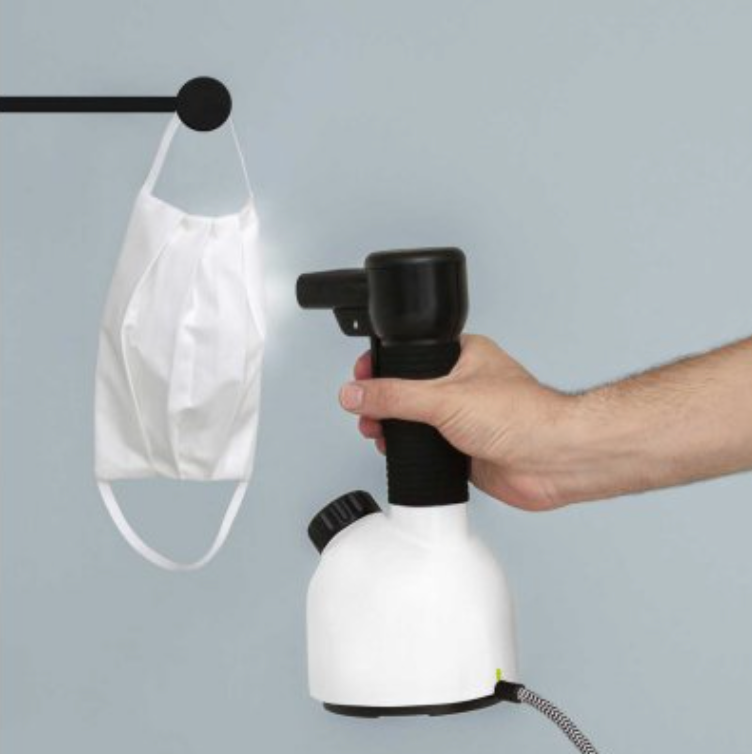 Laurastar Iggi Pressurized Sterilization Deodorizing Handheld Steamer – White