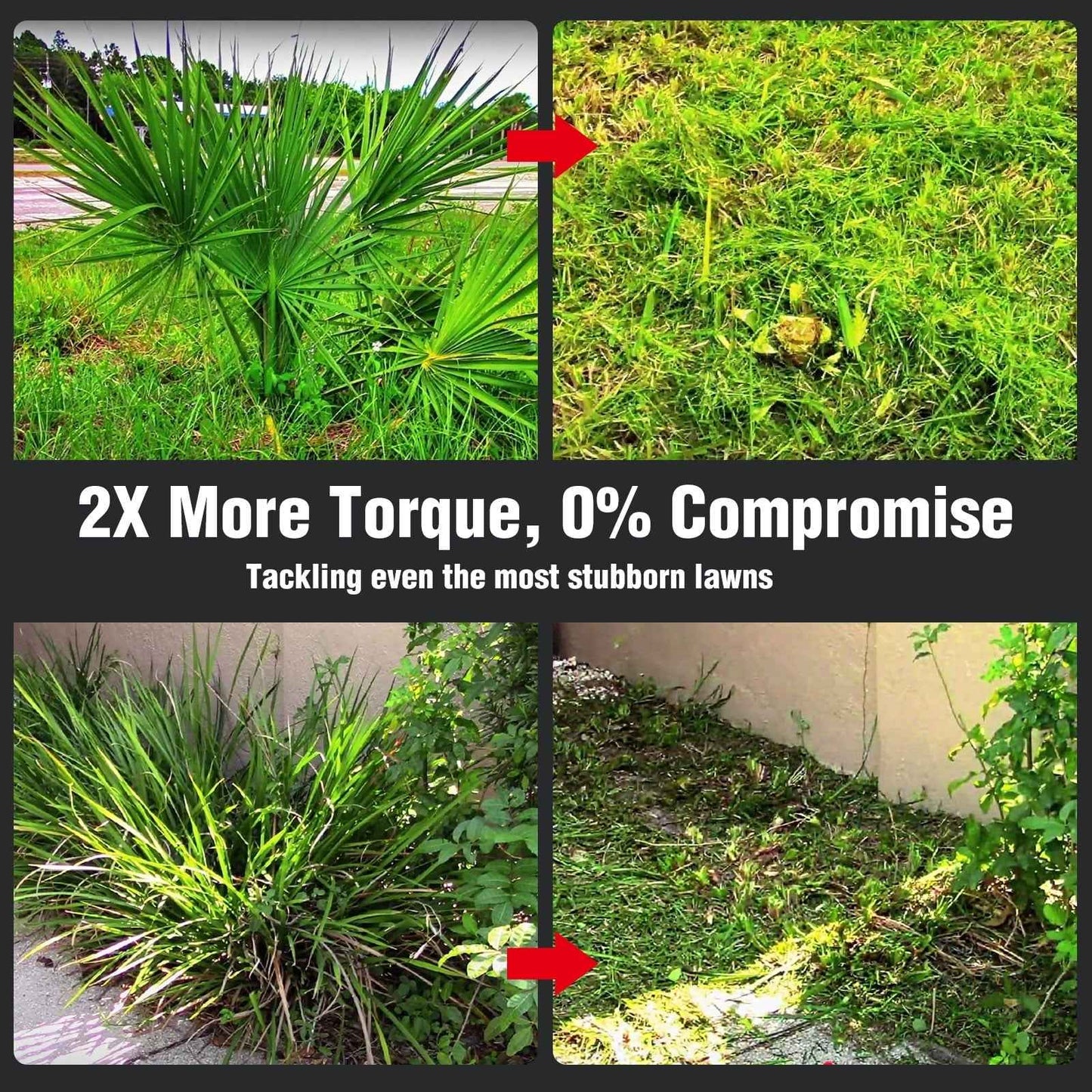 PowerSmart 21" 170cc Gas Self-Propelled Lawn Mower, with 6-Position Height Adjustment