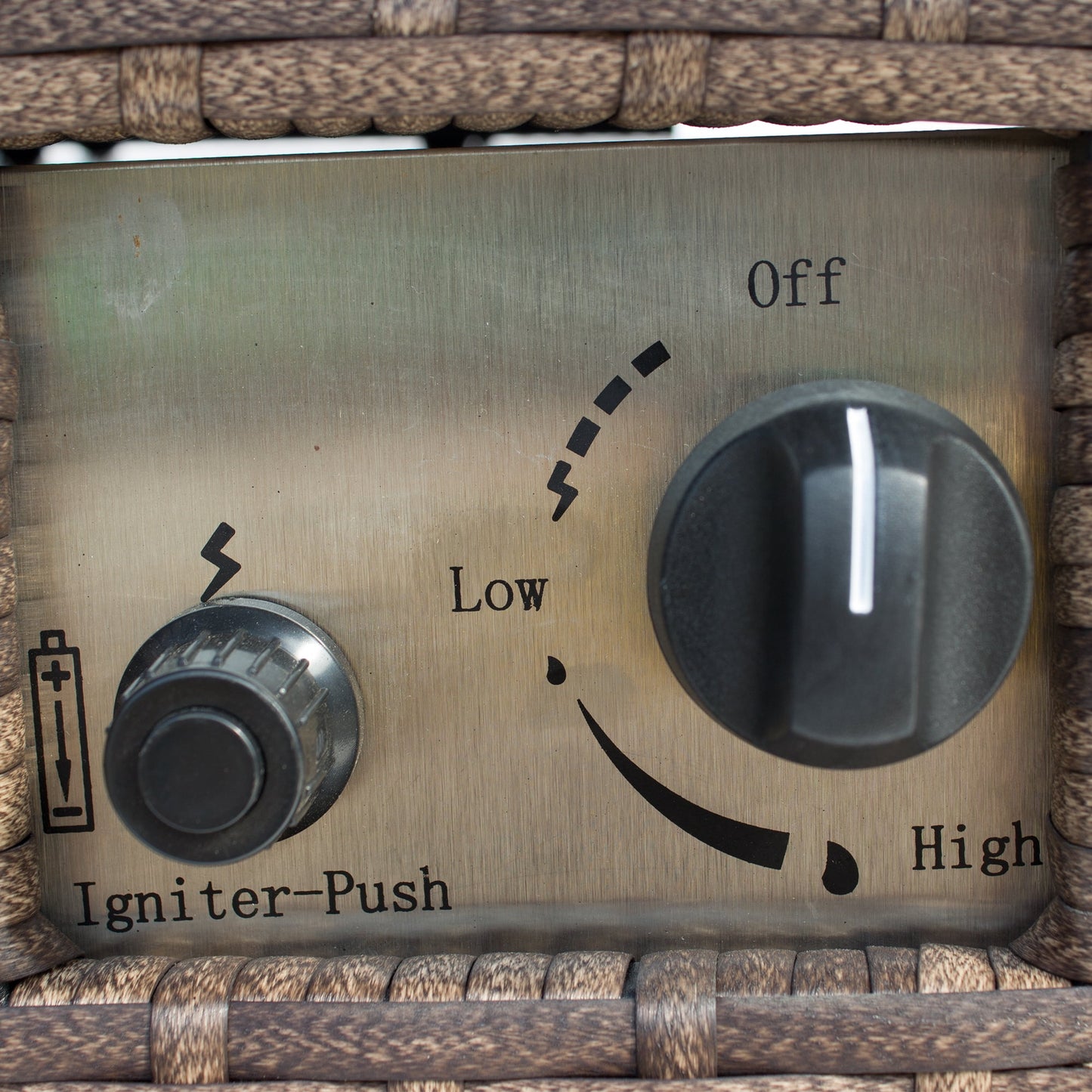 Better Homes & Gardens 50 inch Brookbury Gas Burning Steel Fire Pit Table