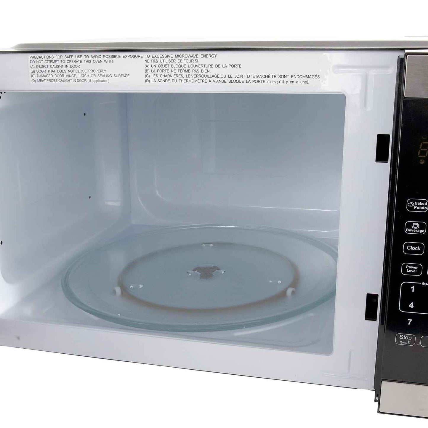 Avanti 1.5 Cubic Foot Countertop Microwave 1000W (MT115V3S) MT150V3S