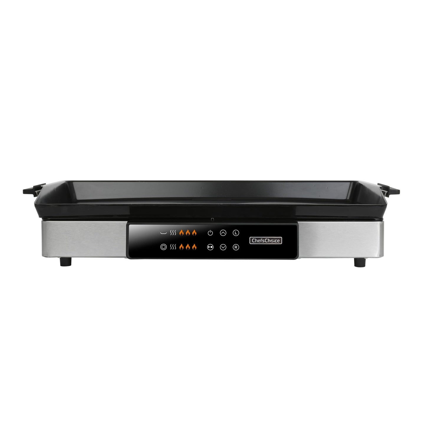 Chef'sChoice 2-in-1 Digital Griddle & Dual Burner, in Stainless Steel (GRCC2N1SS13)