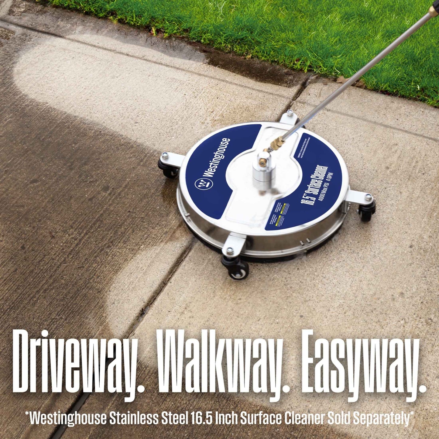 Westinghouse 3200-PSI, 2.5-GPM Gas Pressure Washer with 5 Nozzles & Soap Tank