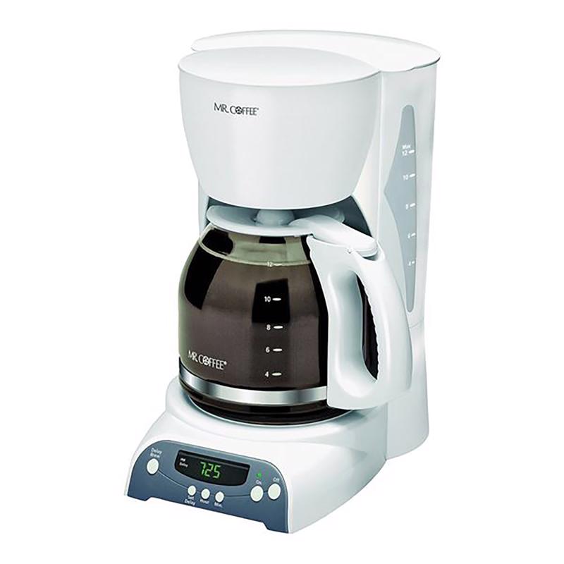 Mr. Coffee 12 cups White Coffee Maker