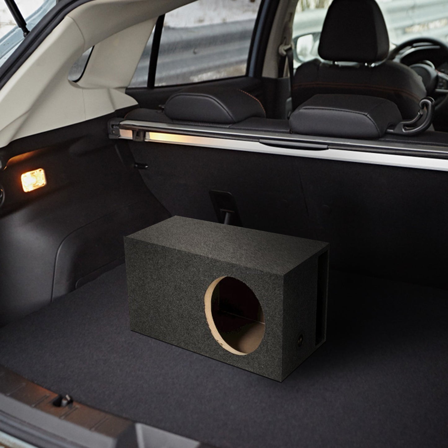 QPower 15" Heavy Duty Single Vented Extra Large Vehicle Subwoofer Enclosure Box - Find Fresh Goods