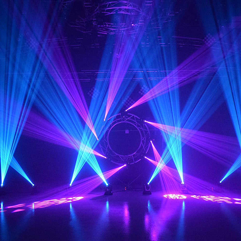 ADJ POCKET PRO 25-Watt LED Mini Compact Spot Moving Head Light with 7 Colors