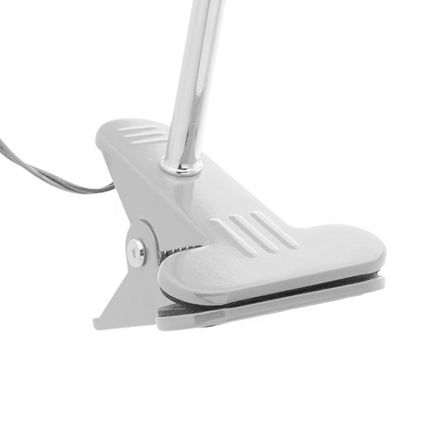 Globe Electric 8.46" 5W 250 Lumens LED Integrated Goose Neck Clip Lamp, White