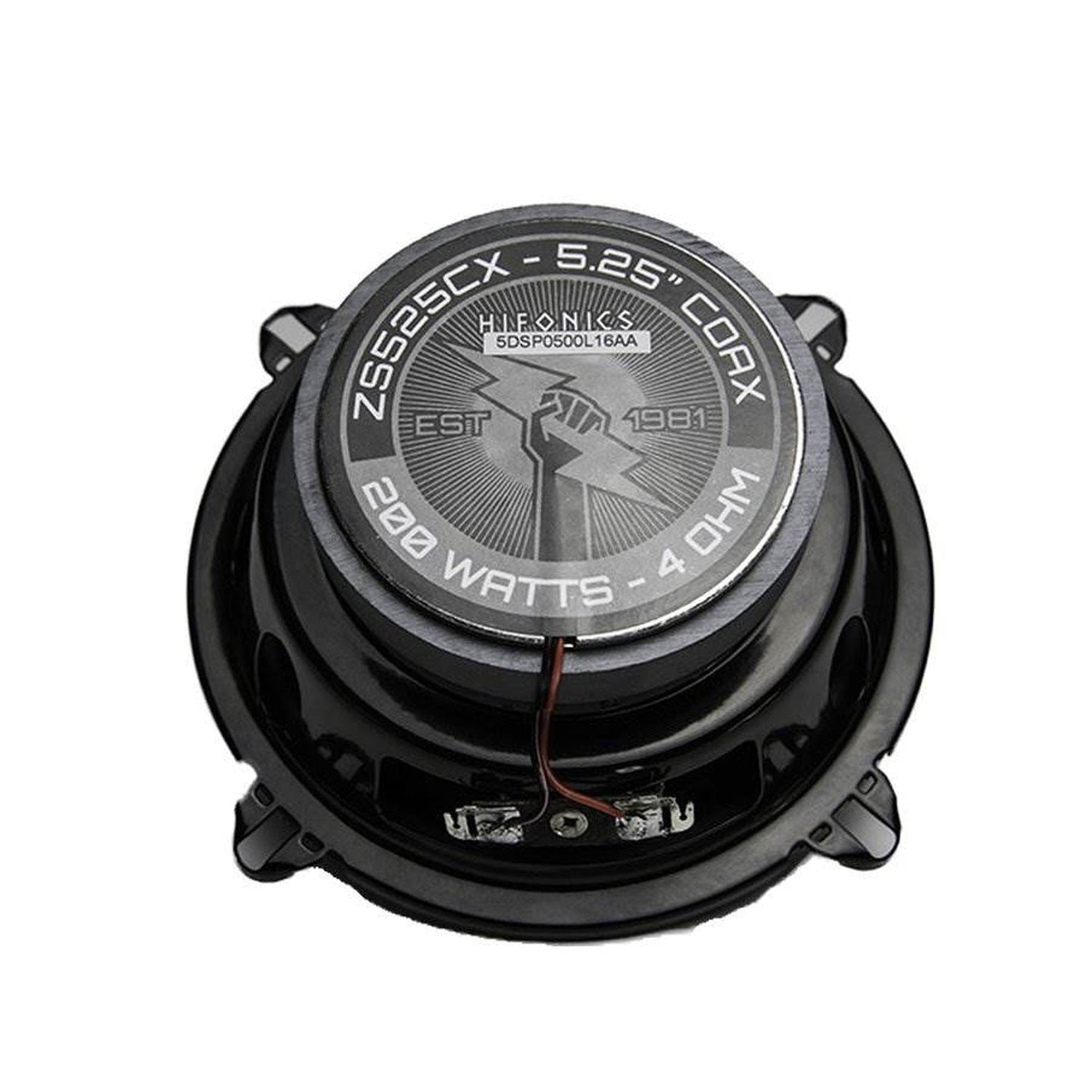 Hifonics Zeus Coaxial Speakers 6.5" 300W Shallow Mount, Pair & 5.25" 200W, Pair - Find Fresh Goods