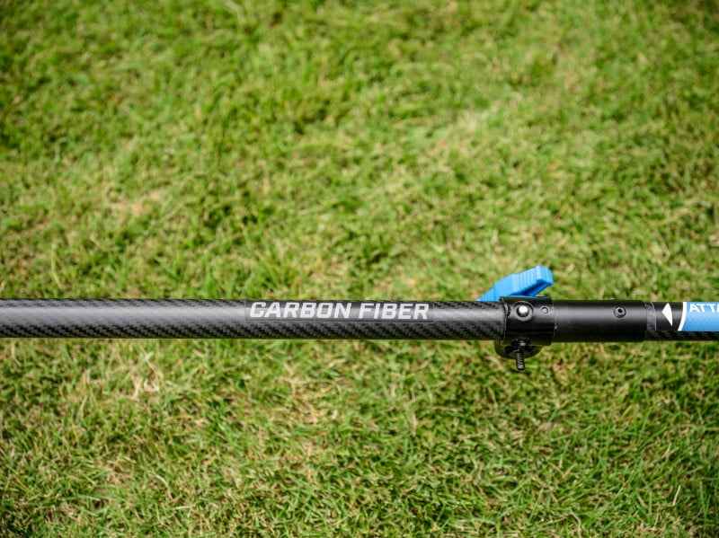 HART 40-Volt 15-inch SUPERCHARGE Carbon Fiber Shaft String Trimmer Kit, (1) 4.0 Lithium-Ion Battery