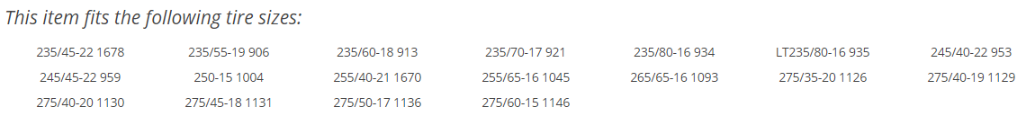 Auto-Trac 232405 Series 2300 Pickup Truck/SUV Traction Snow Tire Chains, Pair - Find Fresh Goods