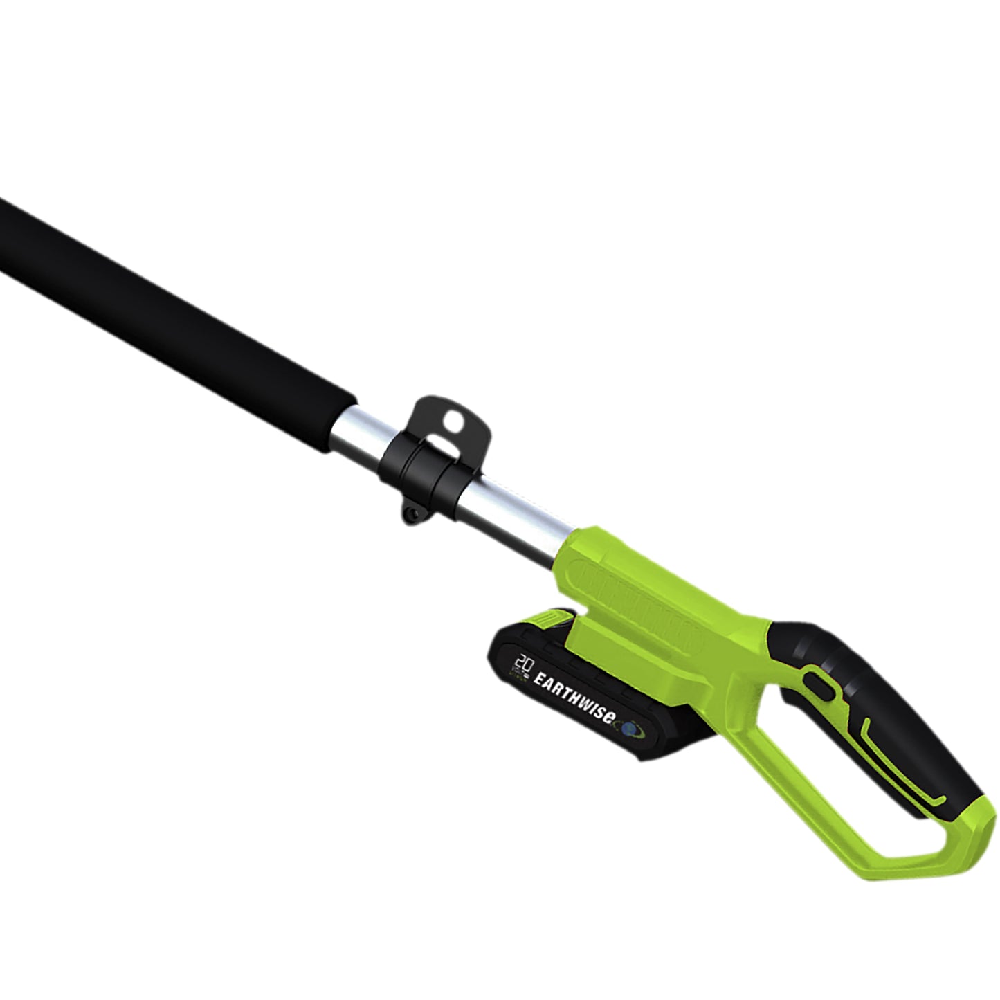 Earthwise LPHT12022 20" Cordless Electric 20 Volt Pole Hedge Trimmer (2Ah Battery and Charger Include)