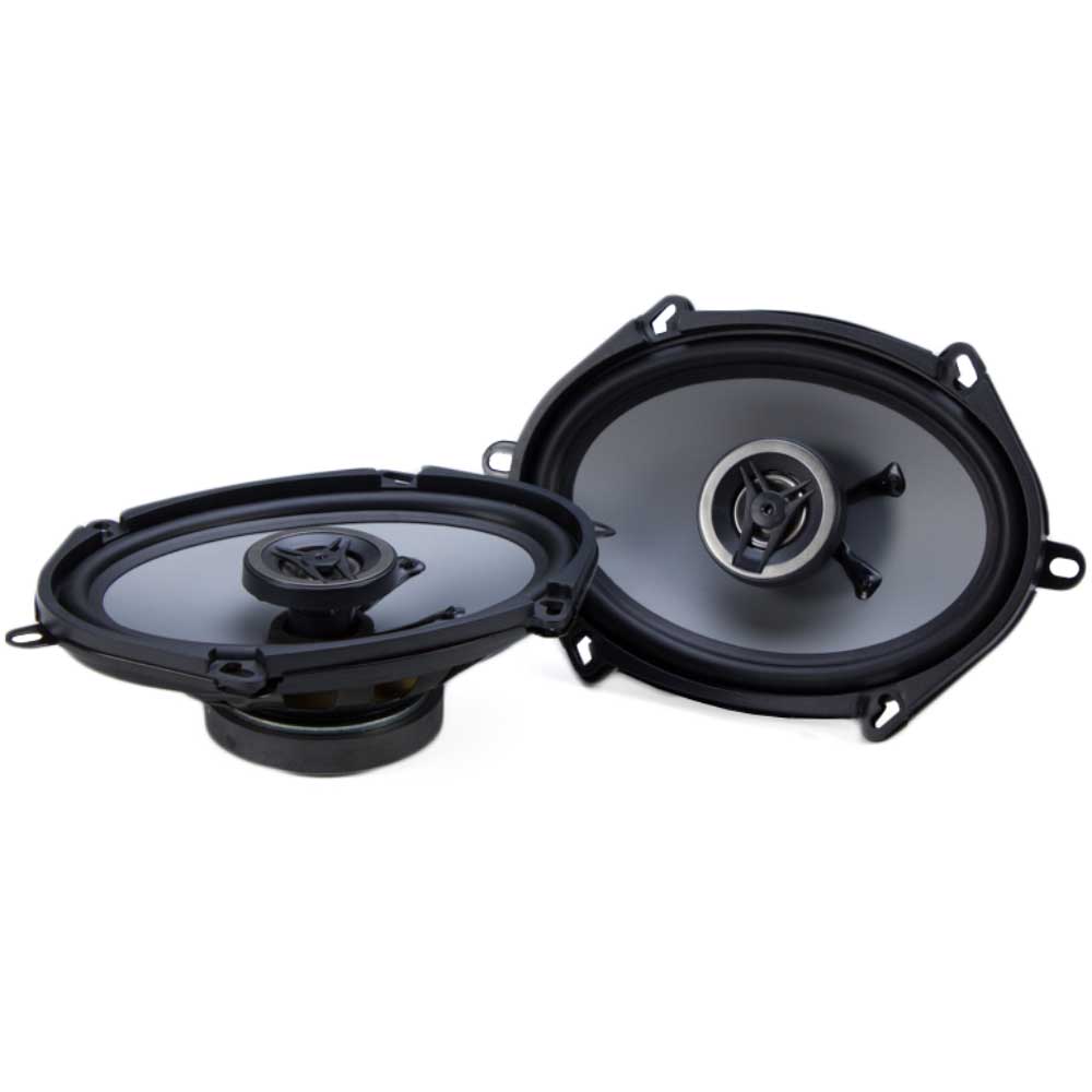 Crunch CS5768CX 250W Full Range 2 Way Coaxial 5x7 by 6x8" Speaker Pair (4 Pack) - Find Fresh Goods