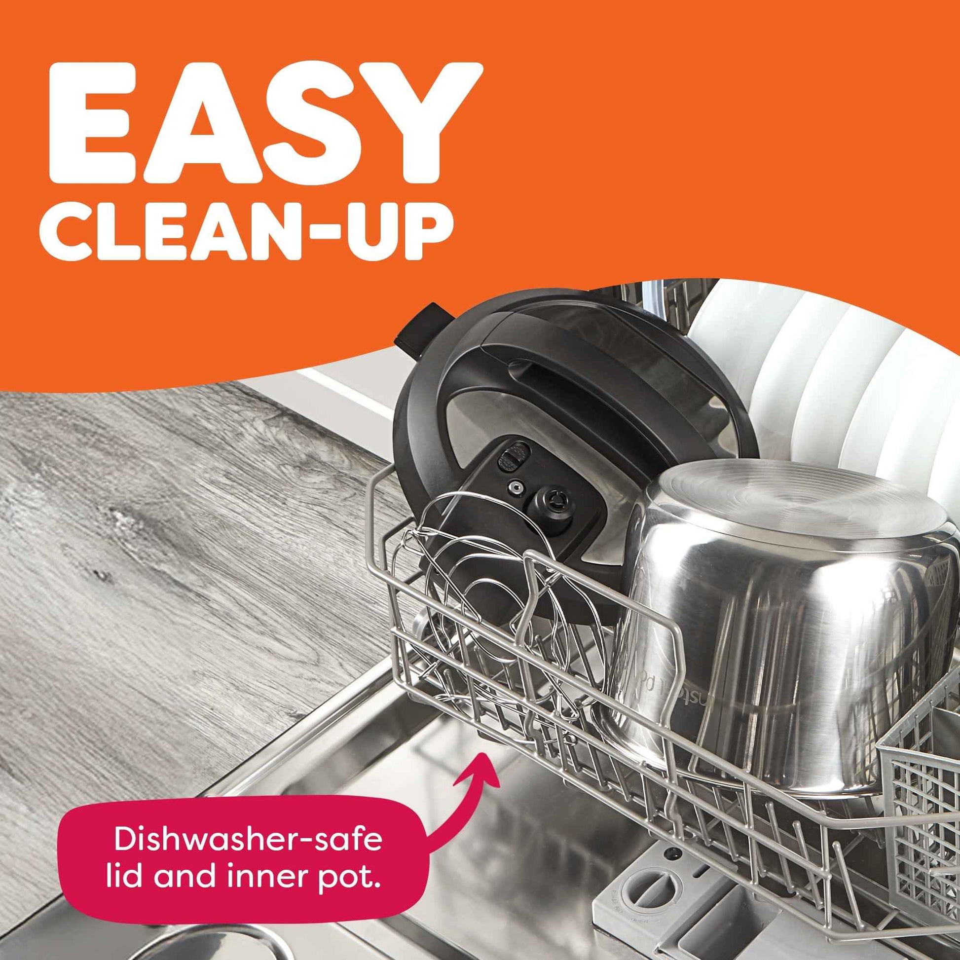 Instant Pot 6Qt DUO 7-in-1 Multi-Cooker, Pressure Cook, Slow Cook, & more, Stainless Steel