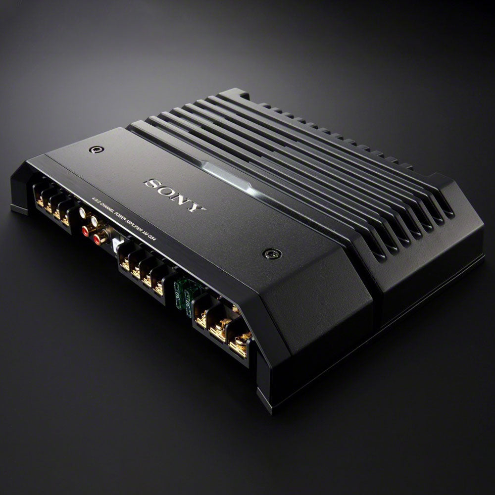 Sony XMGS4 4 Channel Class AB High Resolution MOSFET Car Audio Stereo Amplifier - Find Fresh Goods