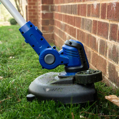 WILD BADGER POWER 20V Weed Wacker, Leaf Blower, Wheeled Edger Kit Electric with 2 * 2Ah Battery & Charger, String Trimmer, Lightweight, Adjustable Telescopic Shaft, Fast-Charging