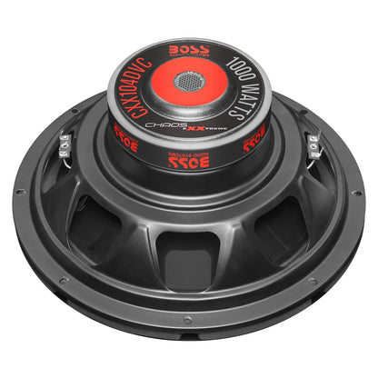 Boss Chaos Exxtreme 10 Inch 1000 Watt Dual Voice Coil 4 Ohm Car Audio Subwoofer - Find Fresh Goods