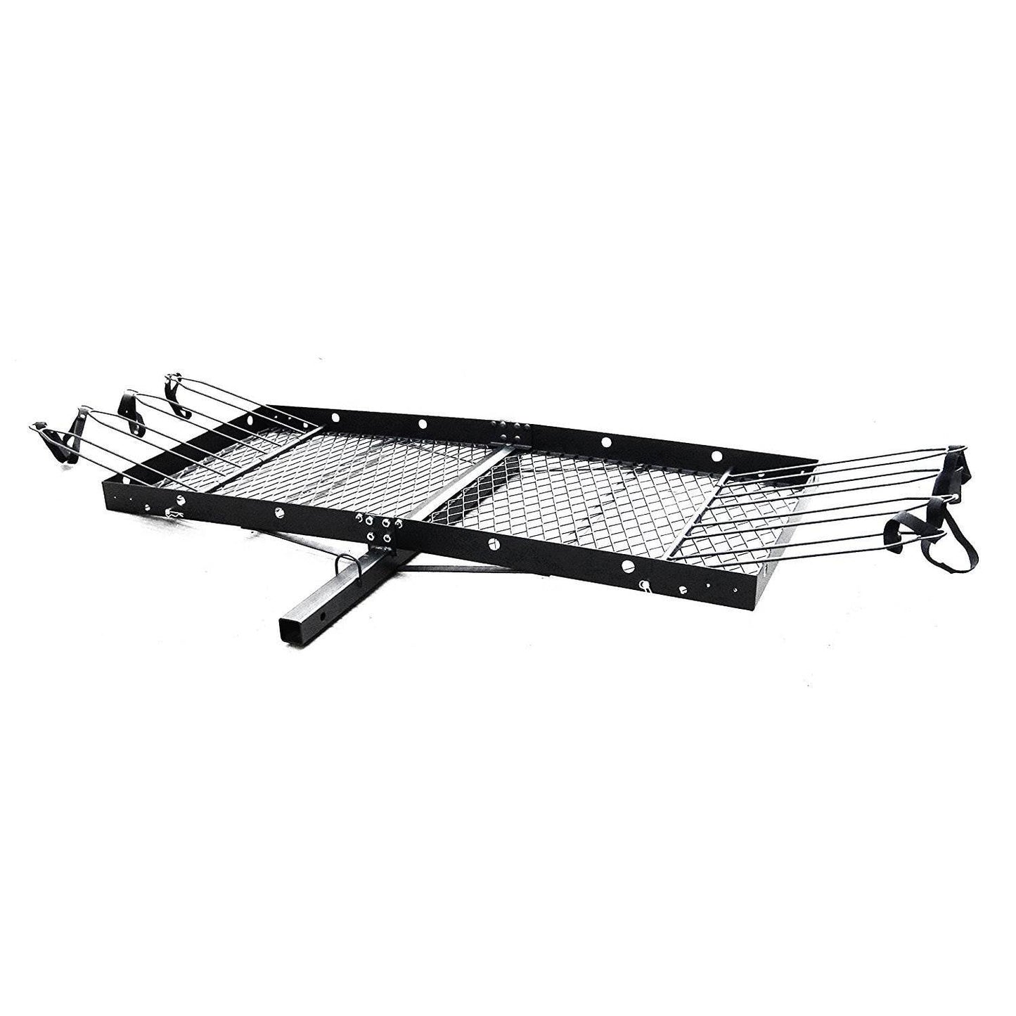 Tow Tuff 62 Inch Steel Cargo Carrier and Bike Rack, Fits All 2 Inch Receivers - Find Fresh Goods