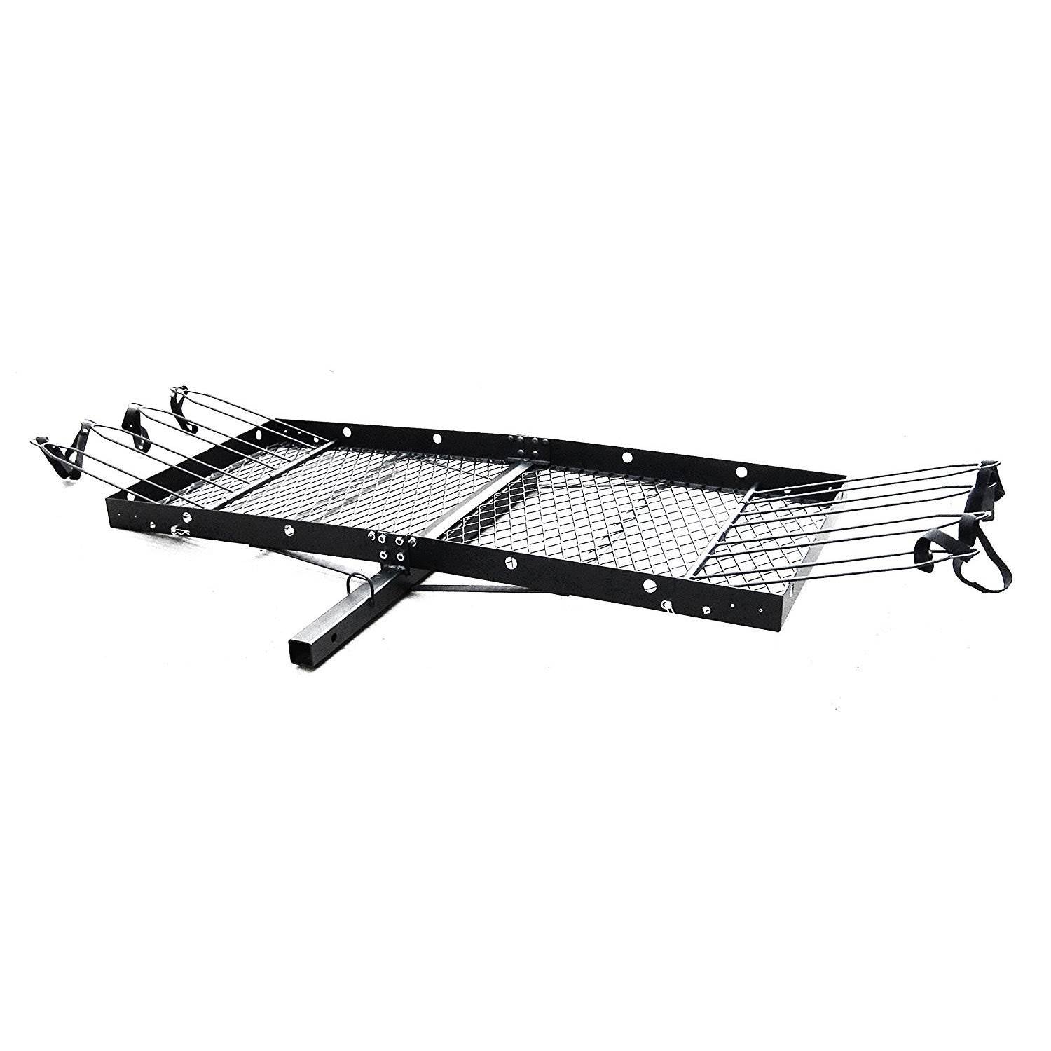 Tow Tuff 62 Inch Steel Cargo Carrier and Bike Rack, Fits All 2 Inch Receivers - Find Fresh Goods