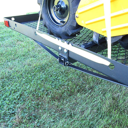 Tow Tuff 62 Inch Steel Cargo Carrier and Bike Rack, Fits All 2 Inch Receivers - Find Fresh Goods