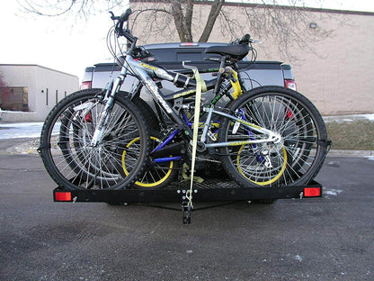 Tow Tuff 62 Inch Steel Cargo Carrier and Bike Rack, Fits All 2 Inch Receivers - Find Fresh Goods