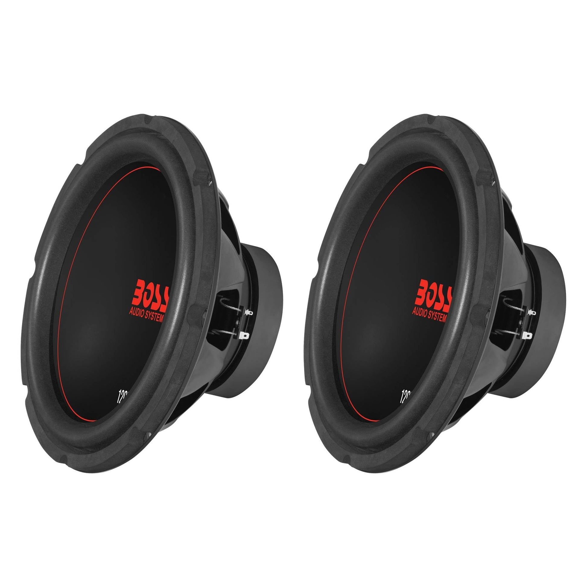 Boss Chaos Exxtreme 12" 1200W Dual Voice Coil 4 Ohm Car Audio Subwoofer (2 Pack) - Find Fresh Goods