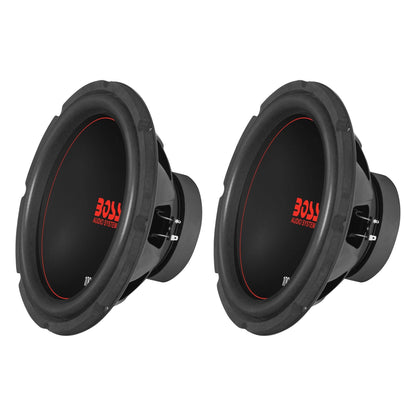 Boss Chaos Exxtreme 10" 1000W Dual Voice Coil 4 Ohm Car Audio Subwoofer (2 Pack) - Find Fresh Goods