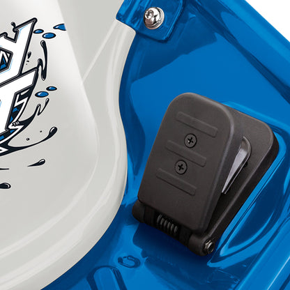 Razor High Torque Motorized Drifting Crazy Cart with Drift Bar for Adults, Blue