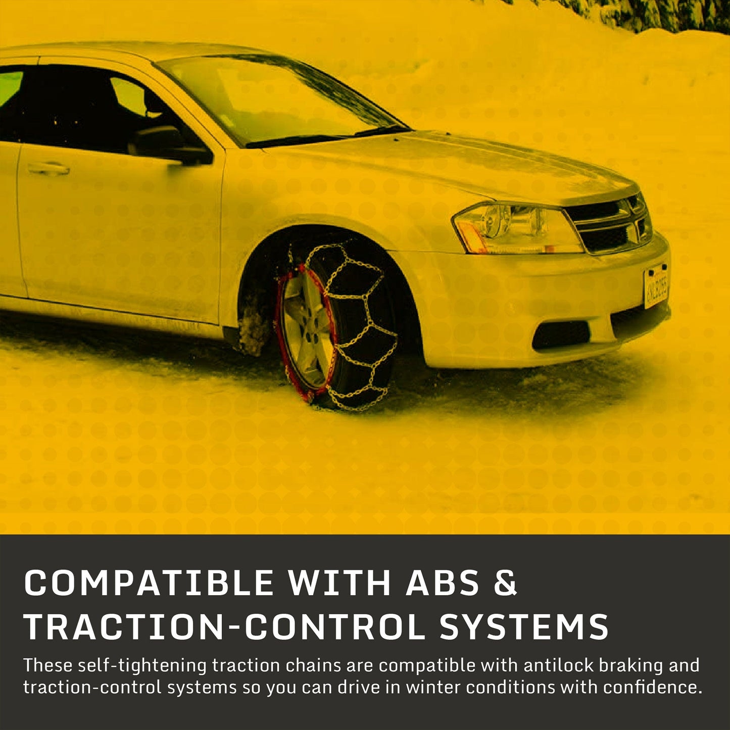 Auto-Trac 232105 Series 2300 Pickup Truck/SUV Traction Snow Tire Chains, Pair - Find Fresh Goods