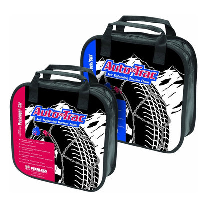 Auto-Trac 232105 Series 2300 Pickup Truck/SUV Traction Snow Tire Chains, Pair - Find Fresh Goods