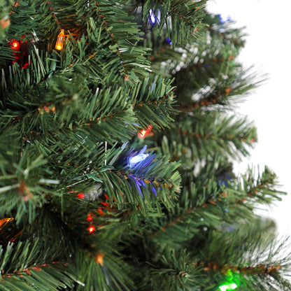 Home Heritage Cashmere Quick Set 12 Ft 800 LED Pre-Lit Artificial Christmas Tree