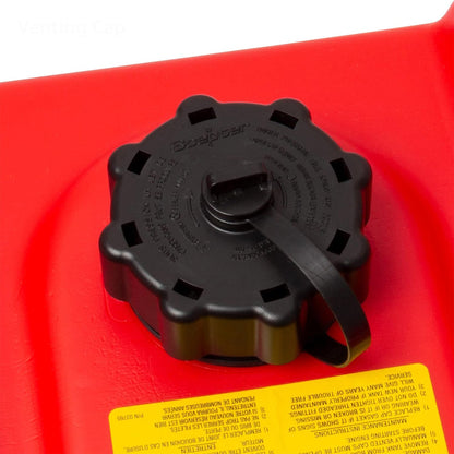 Scepter 9 Gallon Rectangular Portable Marine & Boat Fuel Container w/ Hard Cap - Find Fresh Goods