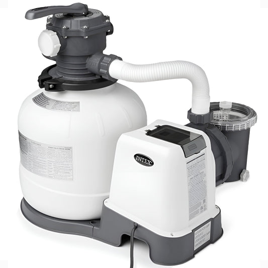 Intex 26647EG 2800 GPH Sand Filter Pump with Automatic Timer