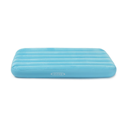 Intex Cozy Kidz Bright And Fun-Colored Inflatable Air Bed Mattress w/ Carry Bag