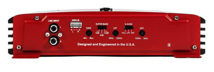 Crunch 4 Channel and 2 channel 1000 Watt Amp A/B Class Car Stereo Amplifiers