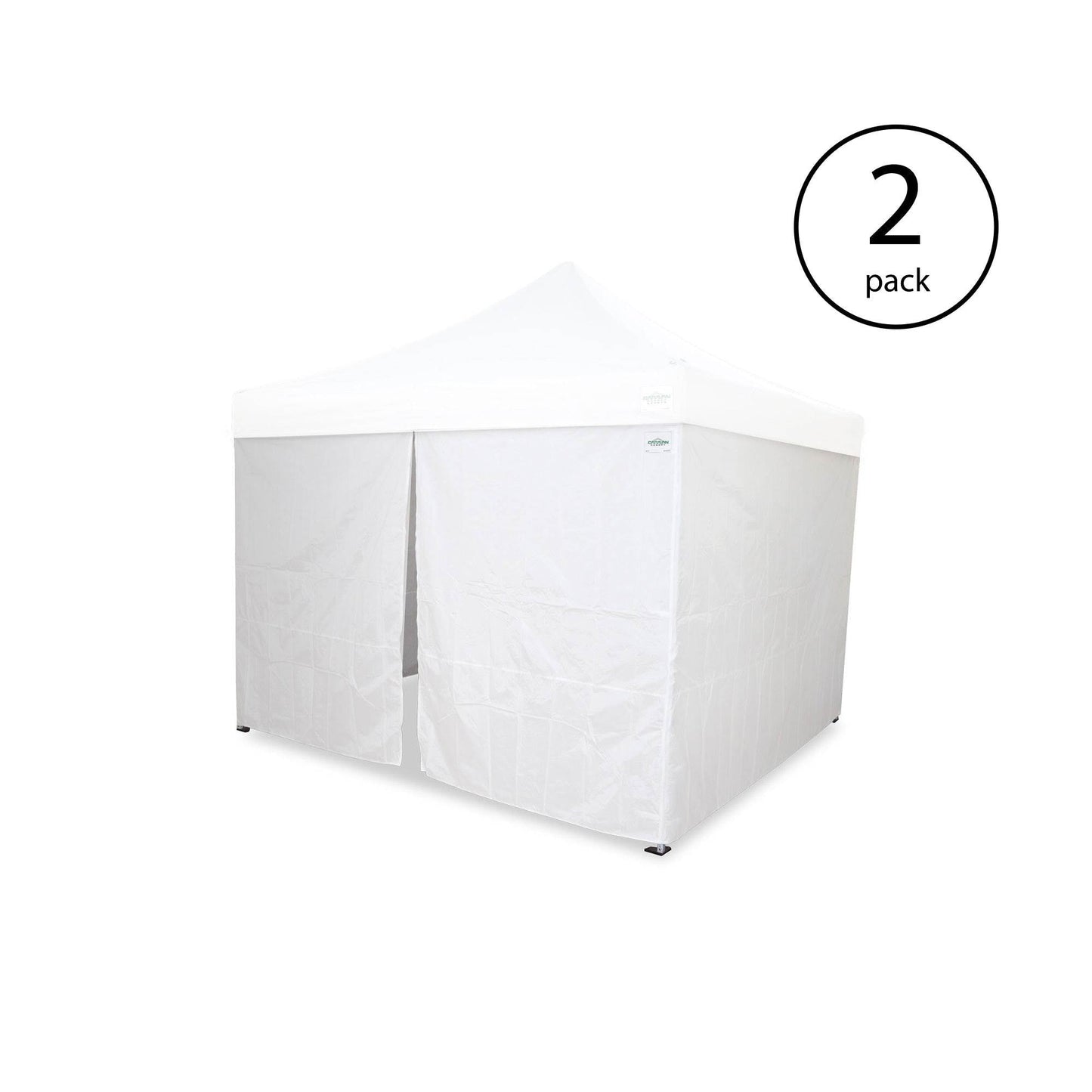 Caravan Canopy M-Series 12 x 12 Foot Tent Sidewalls (No Frame/Roof) (2 Pack)