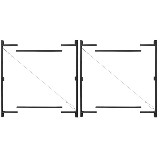 Adjust-A-Gate Steel Frame Gate Building Kit, 36"-60" Wide Opening Up To 7' High