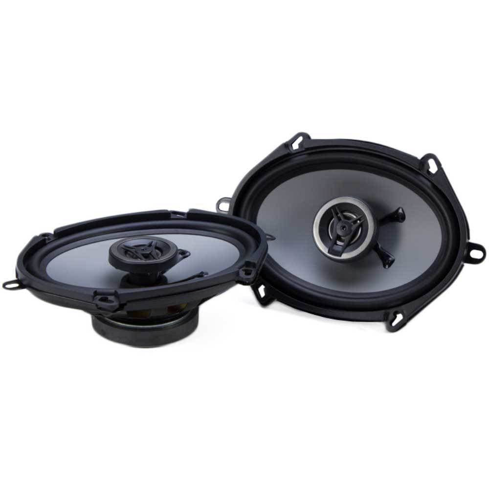 Crunch 250W Full Range 2 Way Coaxial Car Audio 5x7 by 6x8" Speaker Pair (2 Pack) - Find Fresh Goods