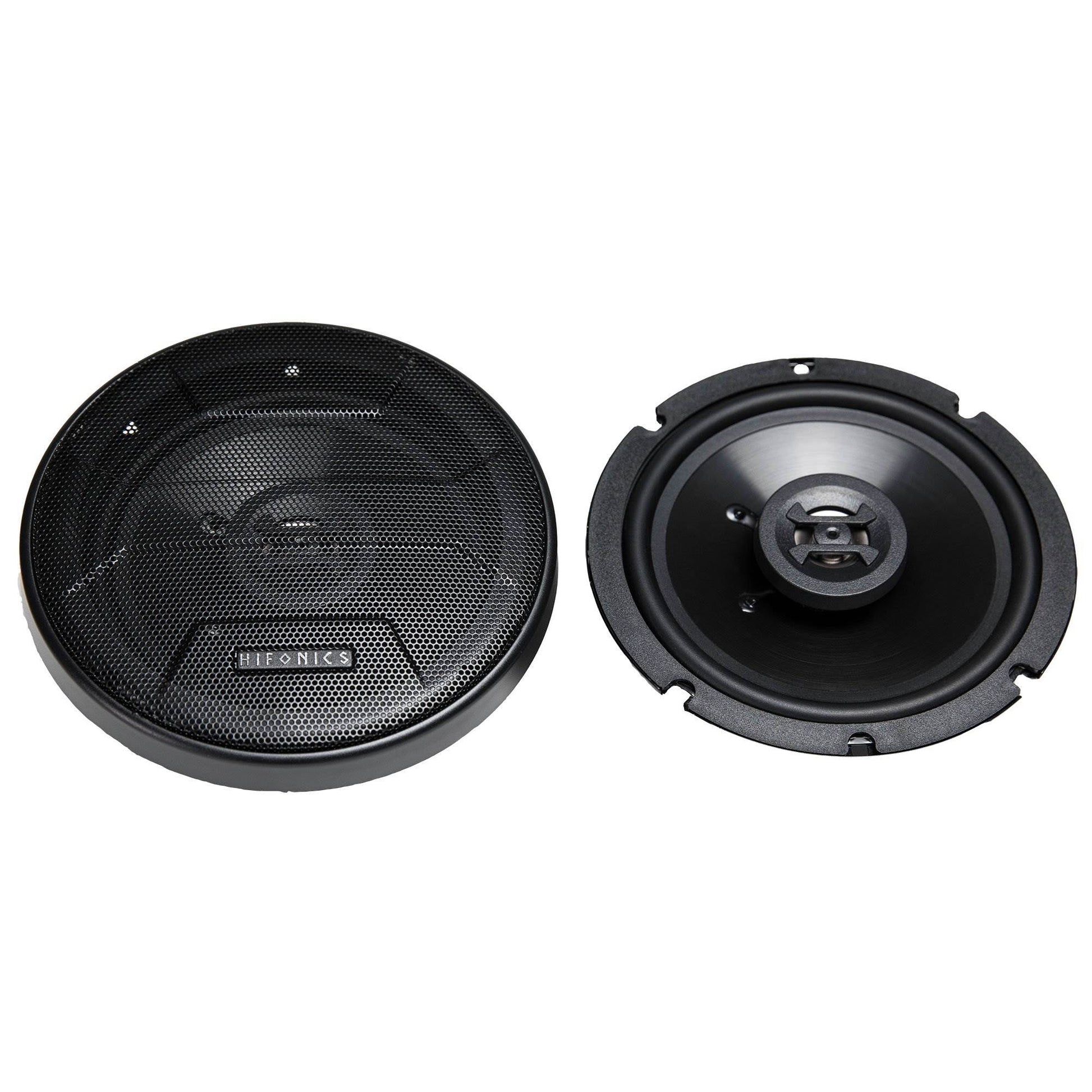 Hifonics Zeus ZS65CXS 6.5 Inch 3 Way 300W Shallow Coaxial Speakers, 2 Pair - Find Fresh Goods
