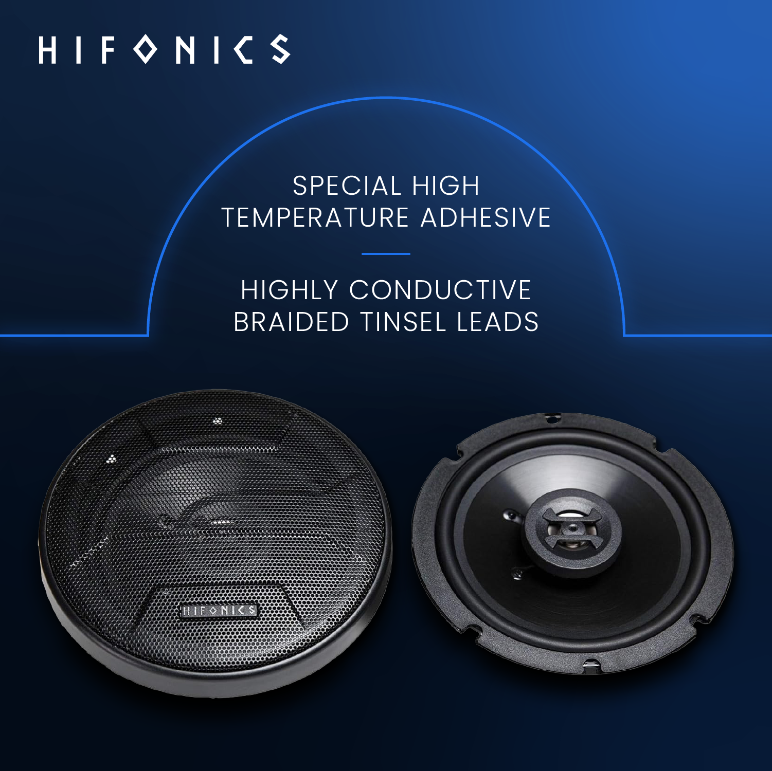 Hifonics Zeus ZS65CXS 6.5 Inch 3 Way 300W Shallow Coaxial Speakers, 2 Pair - Find Fresh Goods
