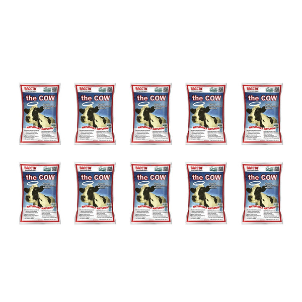 Baccto Wholly Cow Horticulture Peat & Composted Manure, 40 Quarts (10 Pack)