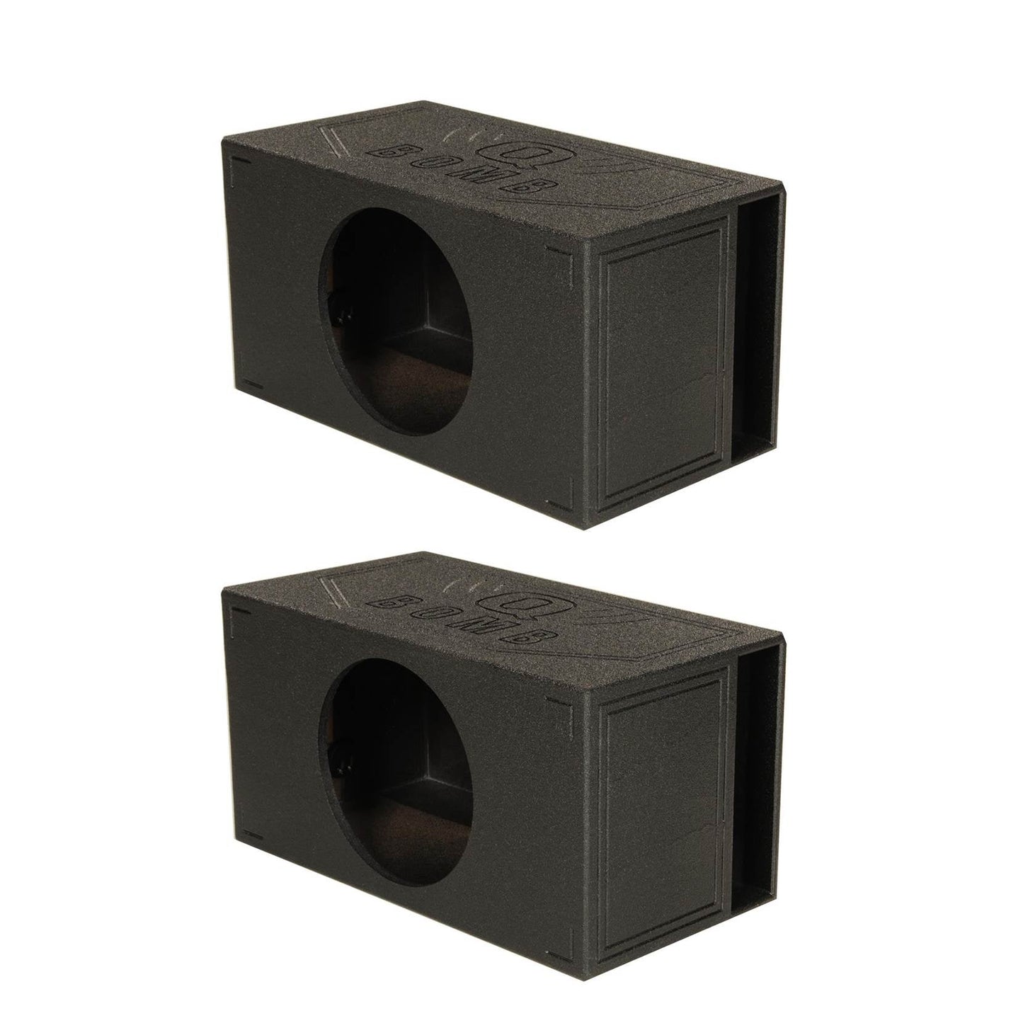 Q-POWER QBOMB15VL Single 15" Vented Ported Subwoofer Sub Box Enclosure (2 Pack) - Find Fresh Goods