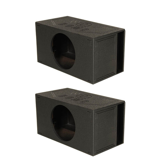 Q-POWER QBOMB15VL Single 15" Vented Ported Subwoofer Sub Box Enclosure (2 Pack) - Find Fresh Goods
