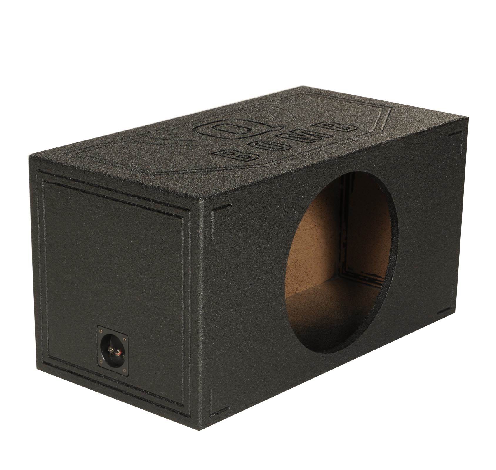 Q-POWER QBOMB15VL Single 15" Vented Ported Subwoofer Sub Box Enclosure (2 Pack) - Find Fresh Goods