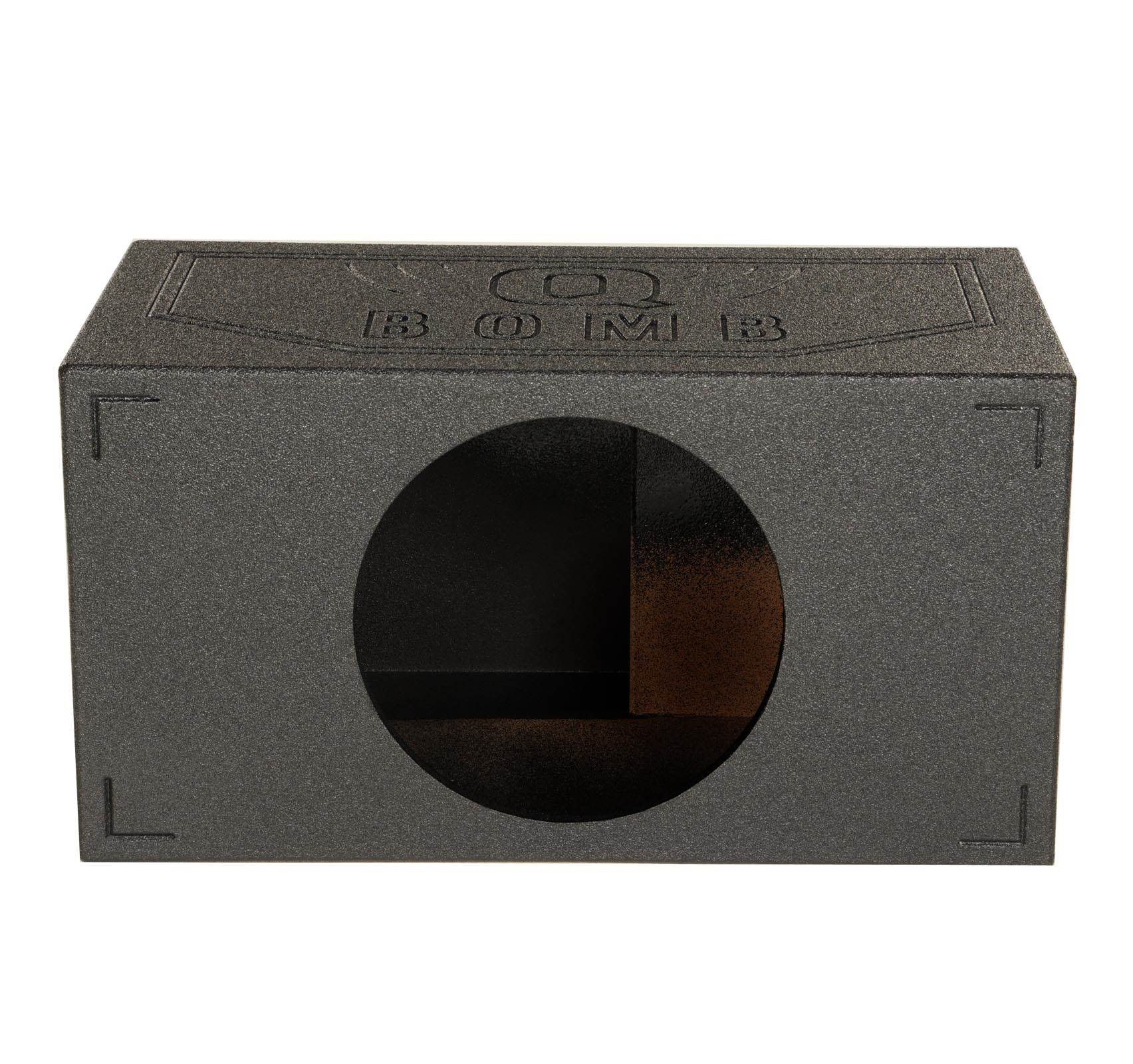 Q-POWER QBOMB15VL Single 15" Vented Ported Subwoofer Sub Box Enclosure (2 Pack) - Find Fresh Goods