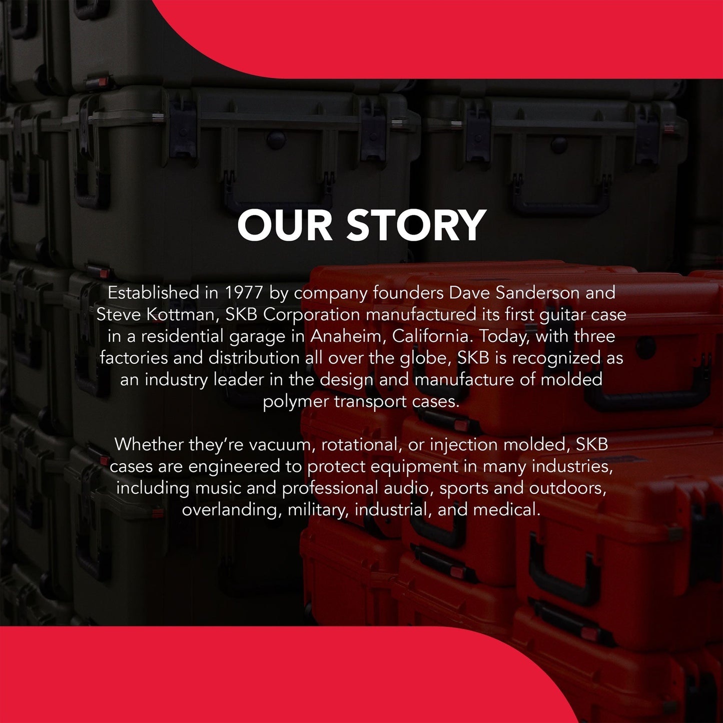 SKB Cases ATA Deluxe Hard Plastic Storage Wheeled Golf Bag Travel Case (2 Pack)