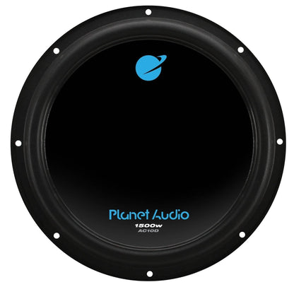 Planet Audio 10" 1500W Dual 4 Ohm Voice Coil Car Audio Power Subwoofer (3 Pack) - Find Fresh Goods