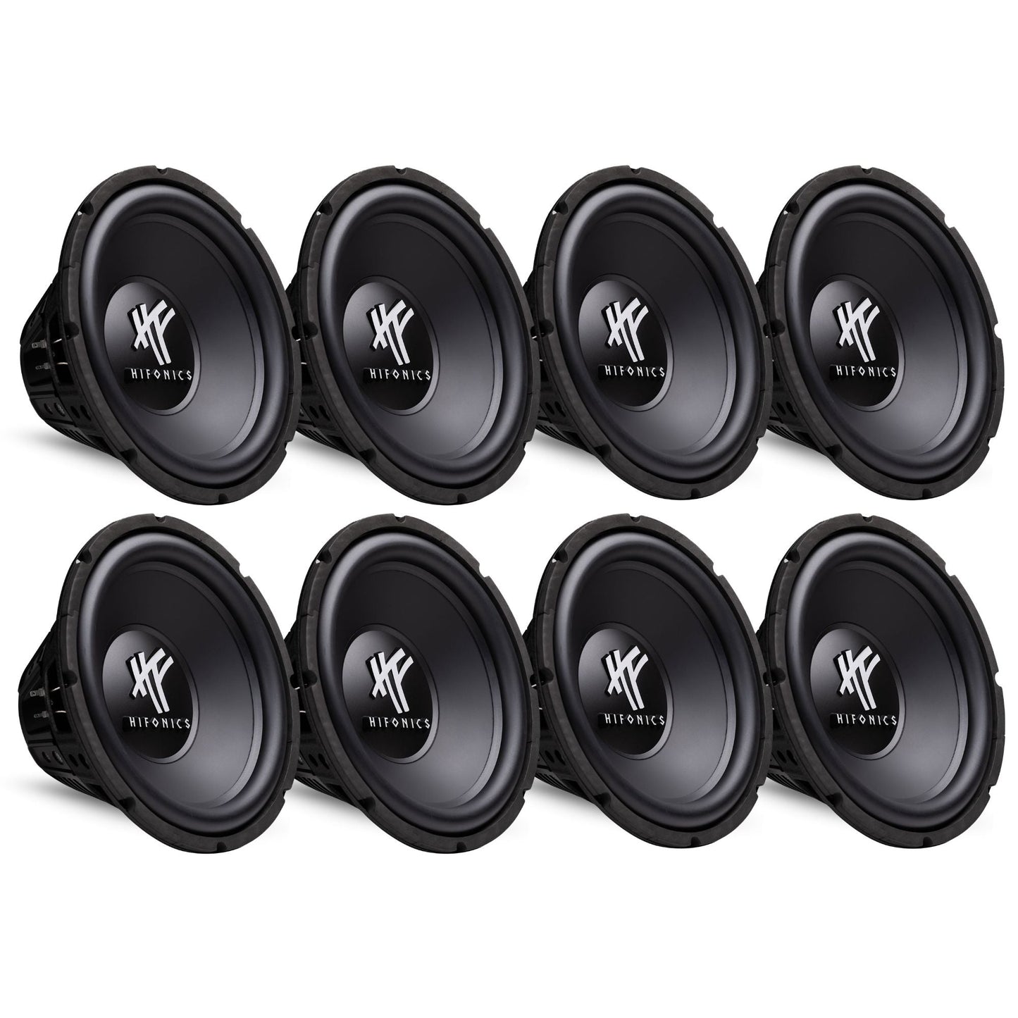 HIFONICS 12" 800 Watt 4 Ohm DVC Car Audio Subwoofer Power Bass Sub (8 Pack) - Find Fresh Goods