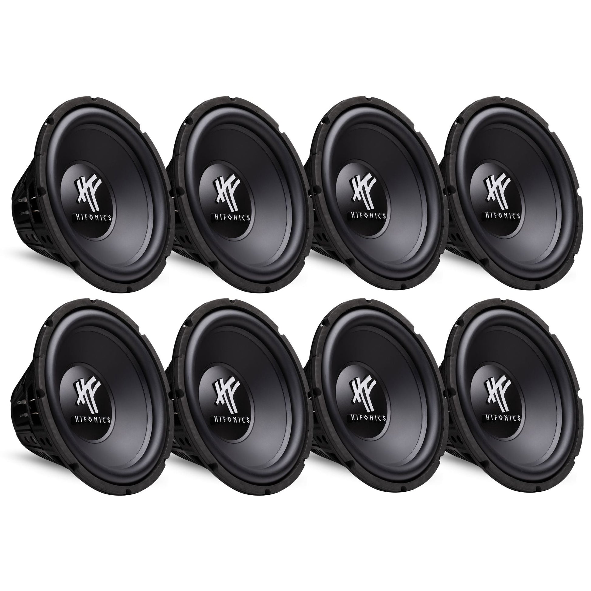 HIFONICS 12" 800 Watt 4 Ohm DVC Car Audio Subwoofer Power Bass Sub (8 Pack) - Find Fresh Goods