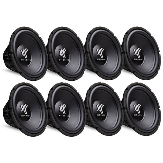 HIFONICS 12" 800 Watt 4 Ohm DVC Car Audio Subwoofer Power Bass Sub (8 Pack) - Find Fresh Goods